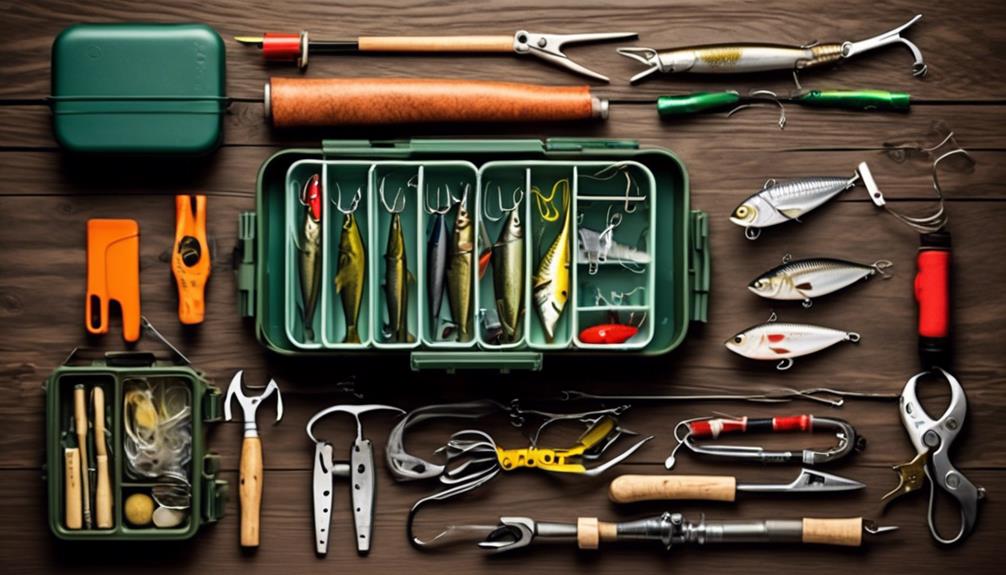 comprehensive fishing tool set