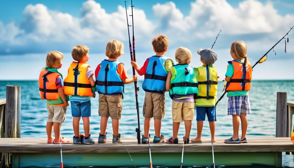 engaging kids in saltwater fishing