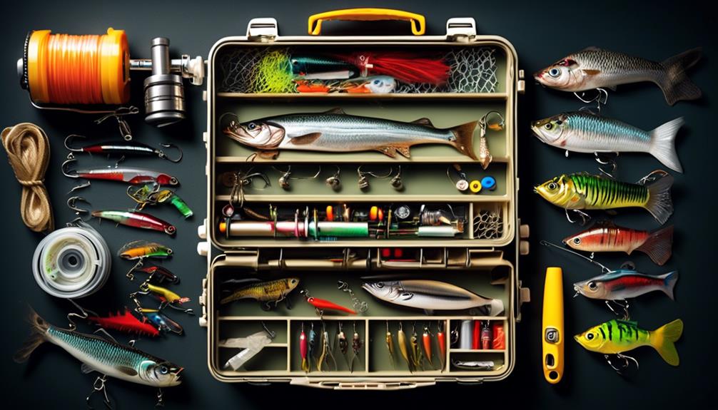 essential angling gear and tackle