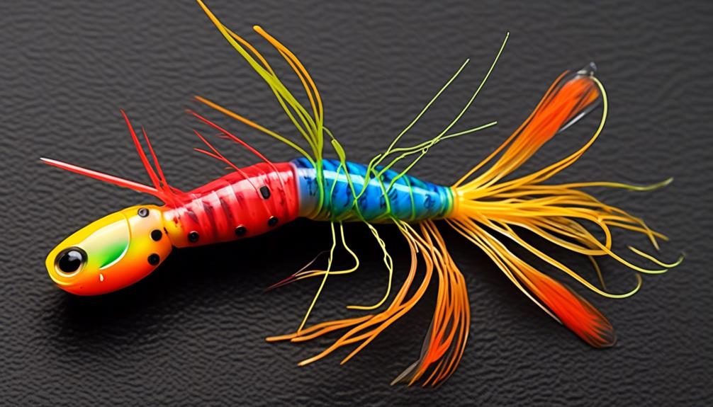 faux shrimp fishing lures