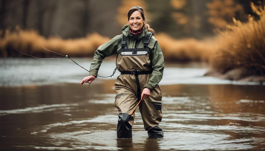 female focused fishing attire