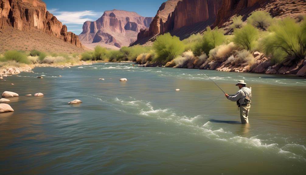 fly fishing on colorado river