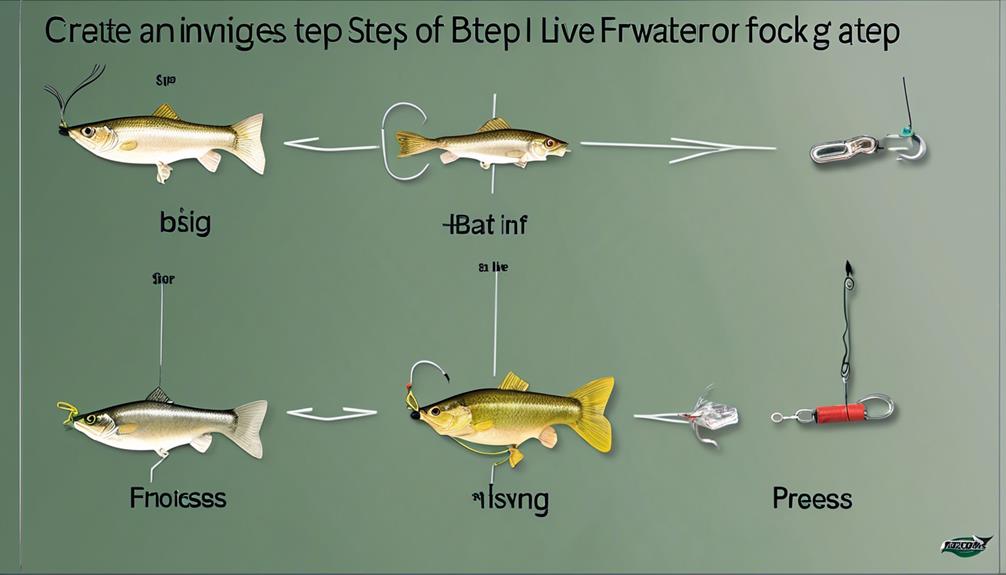 14 Steps to Rig Live Baits for Freshwater Fishing