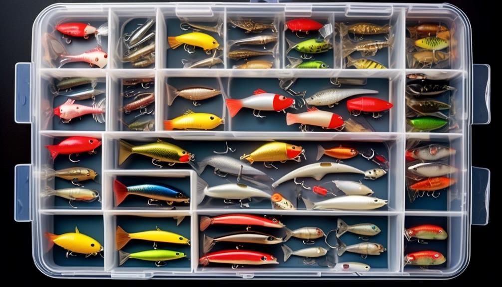 optimal storage solutions for fishing bait and lures