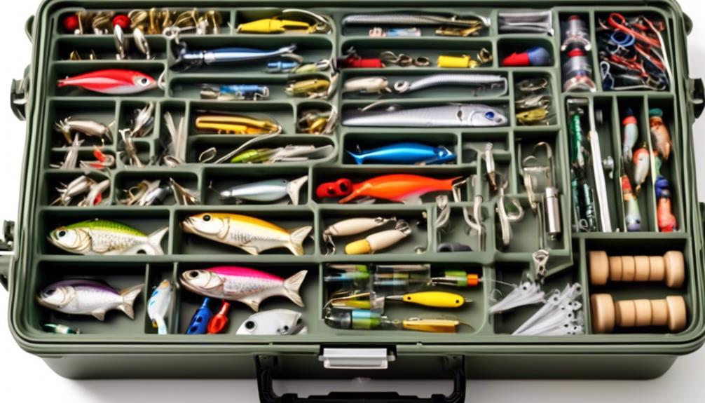 organize fishing gear efficiently