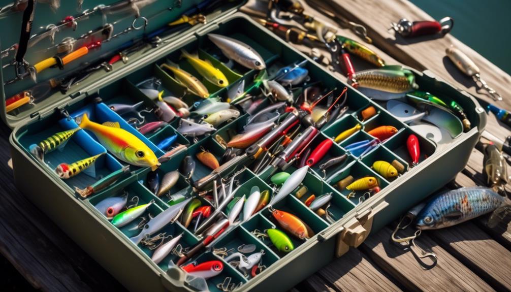 organize fishing gear efficiently