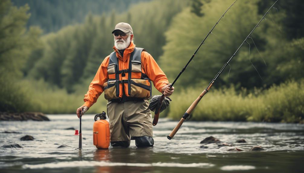 safety precautions for fly fishing