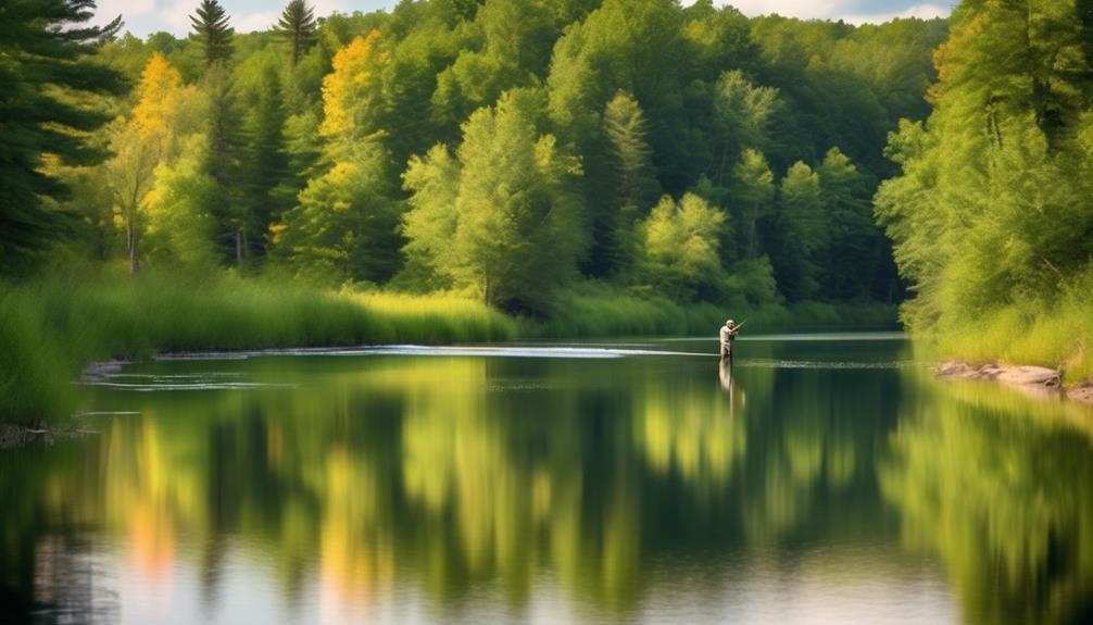 scenic river in michigan