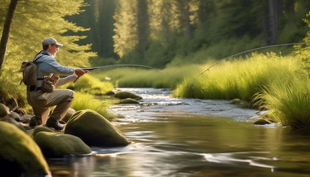 small stream trout fly fishing