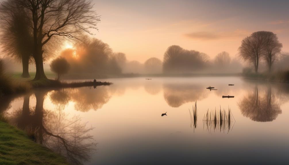 tranquil carp farming retreat