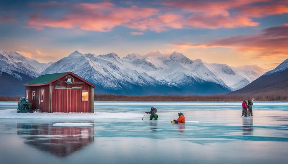 alaska ice fishing adventure