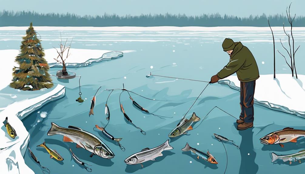 ice fishing bait tips