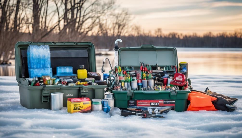 ice fishing essentials checklist