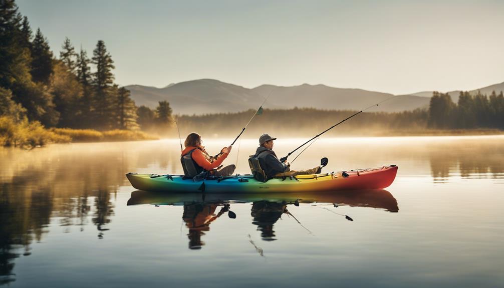 Perfect Tandem Fishing Kayaks for Couples' Adventures