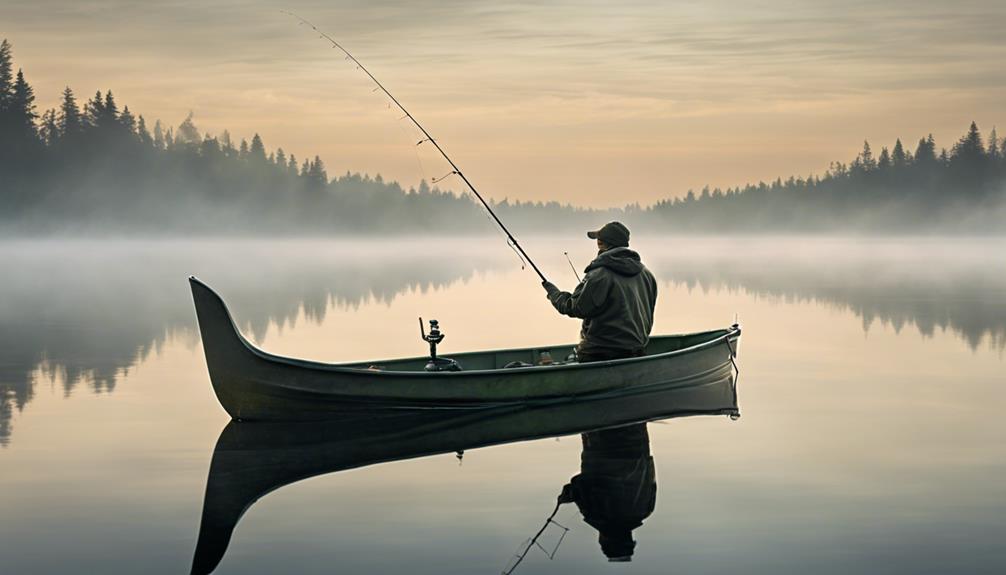 perfecting the fishing technique