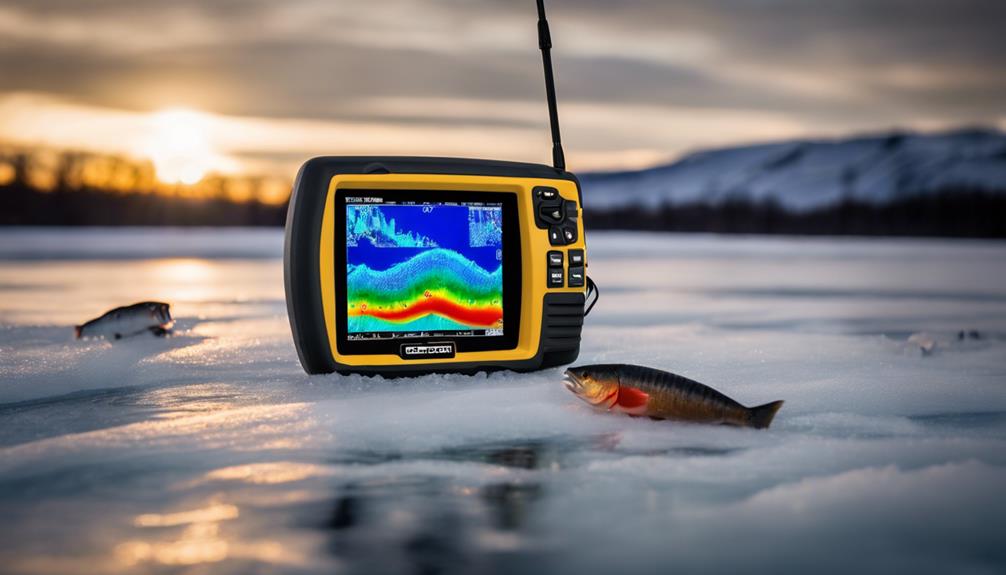 portable ice fishing technology