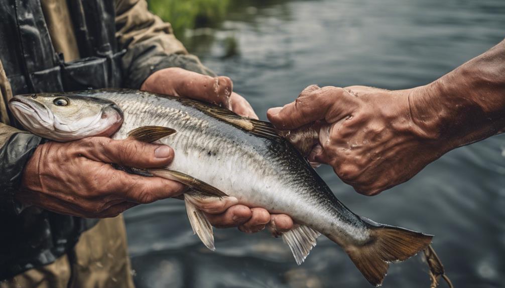 proper fish handling techniques