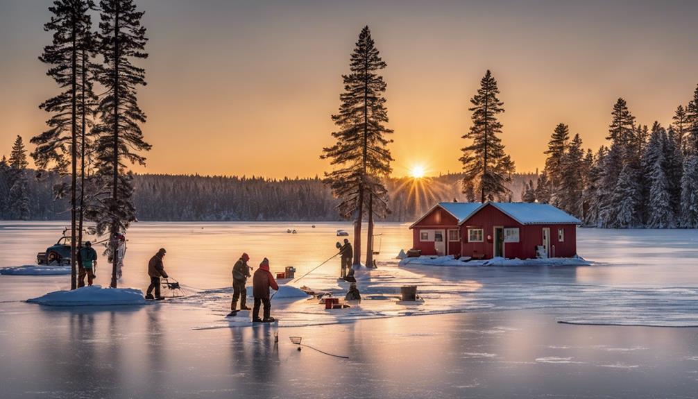 winter fishing in minnesota