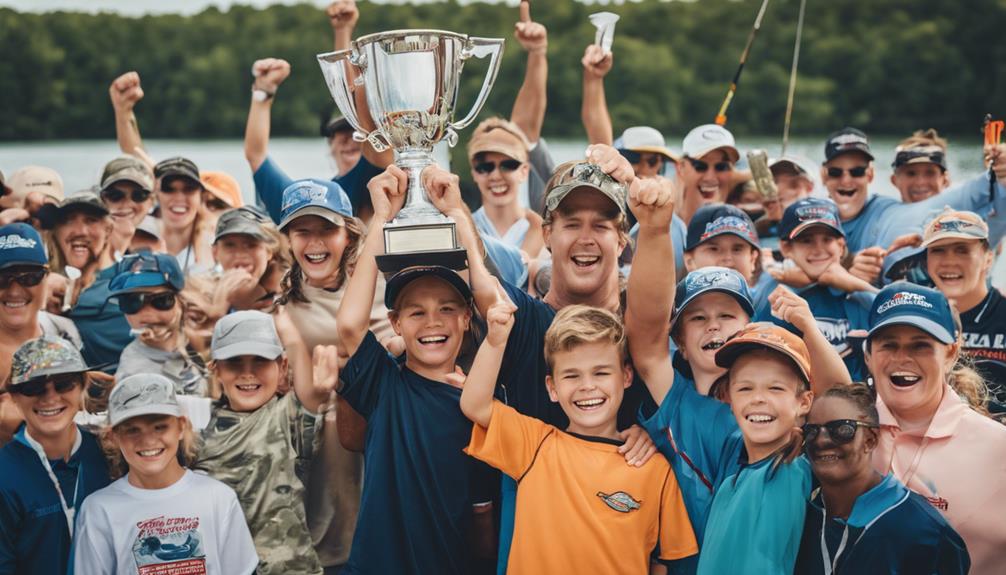 youth anglers fishing success