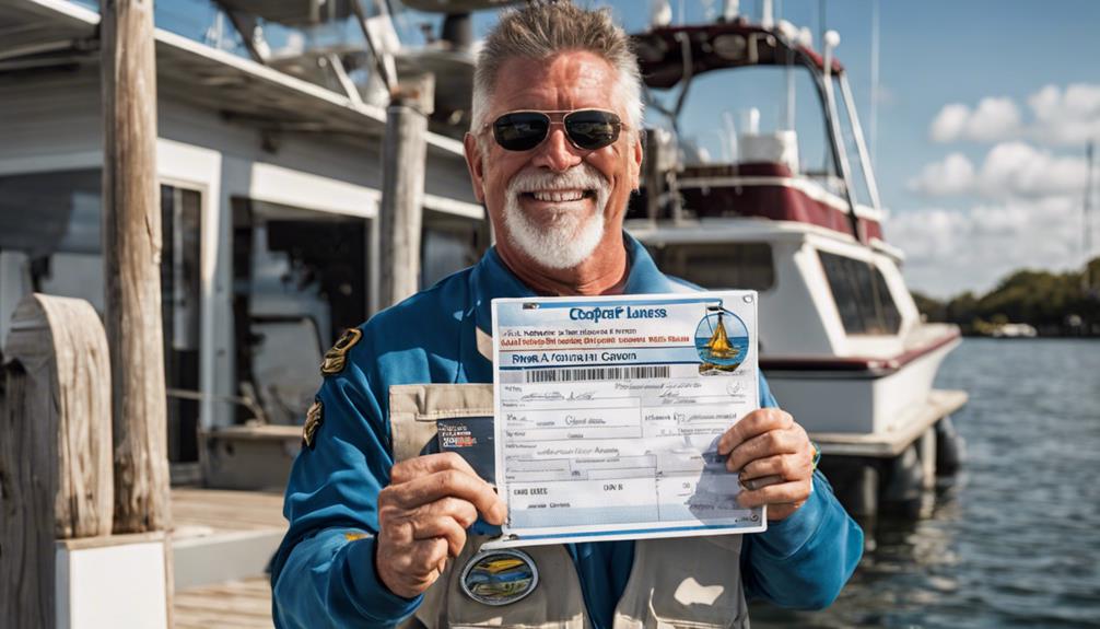 charter boat fishing license