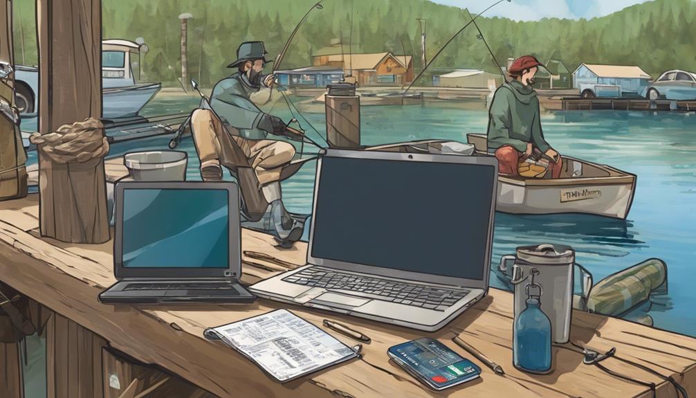 convenient online fishing licensing