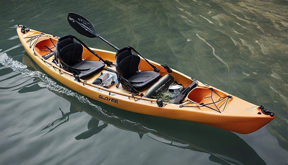 kayak with pedal drive