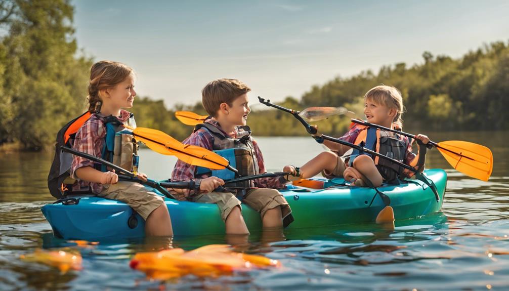 kid friendly stable kayaks