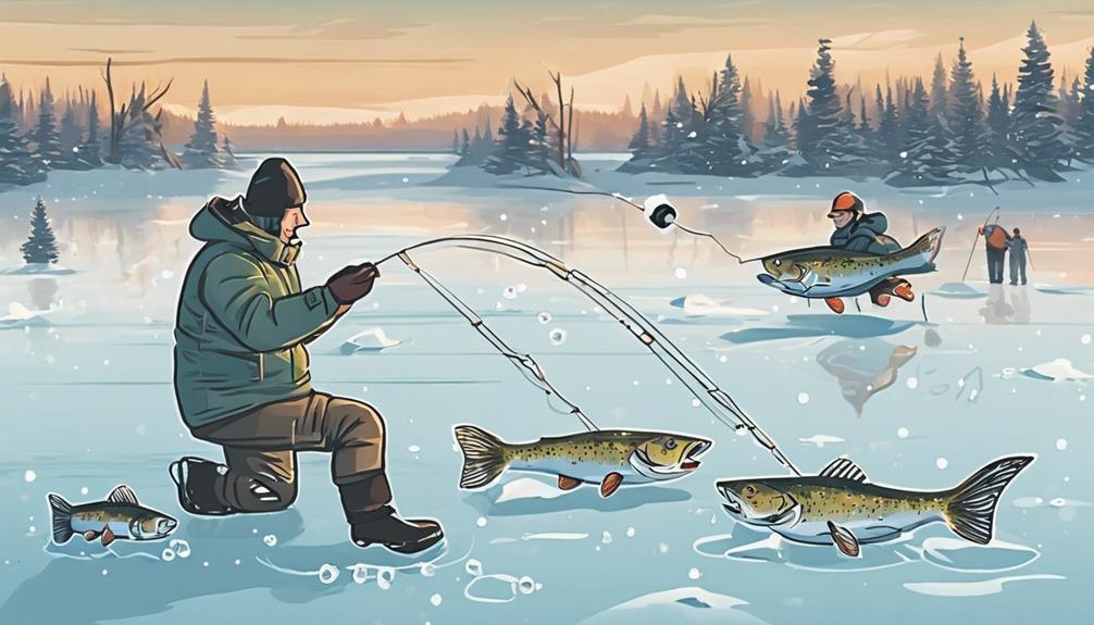 pike ice fishing techniques