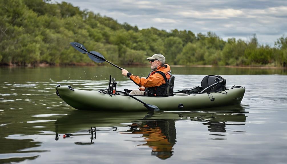 versatile stable fishing kayak