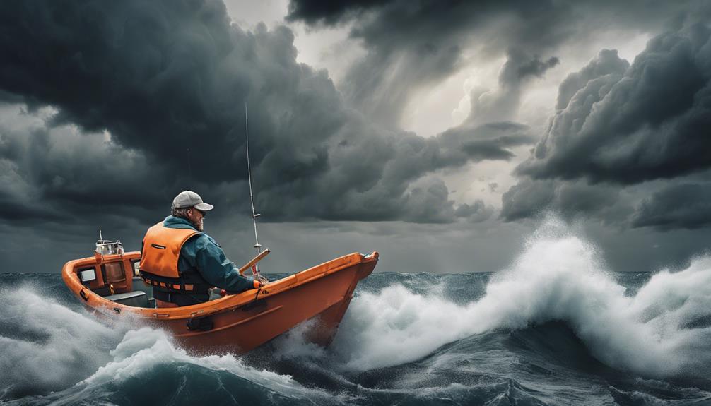 fishing safety in storms