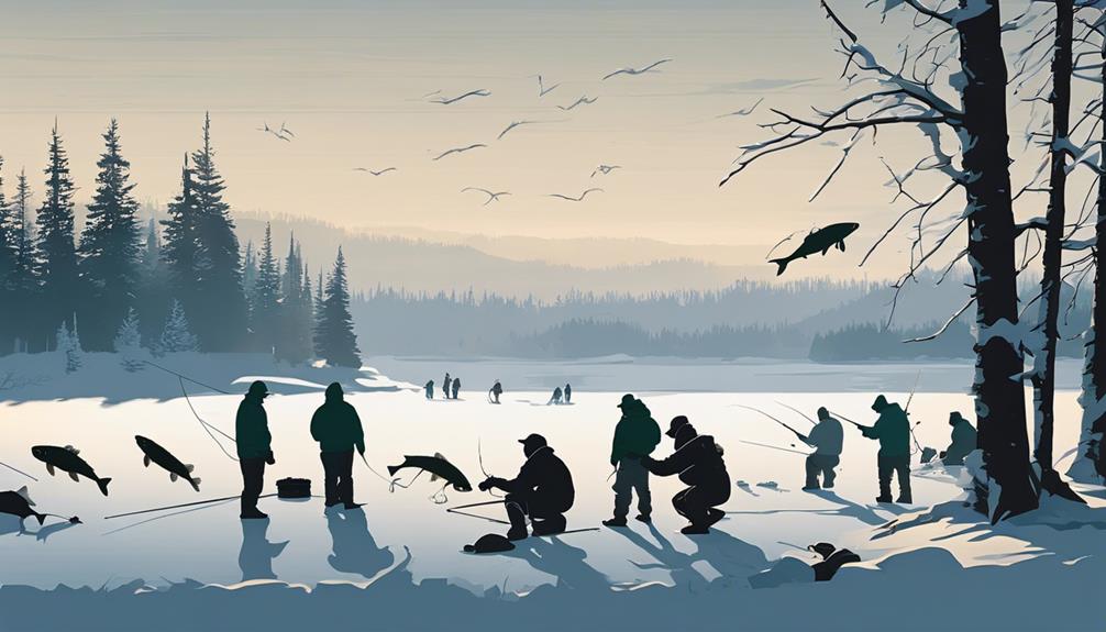 ice angling winter species