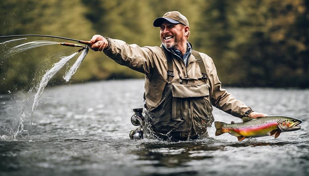 mastering rainbow trout fishing