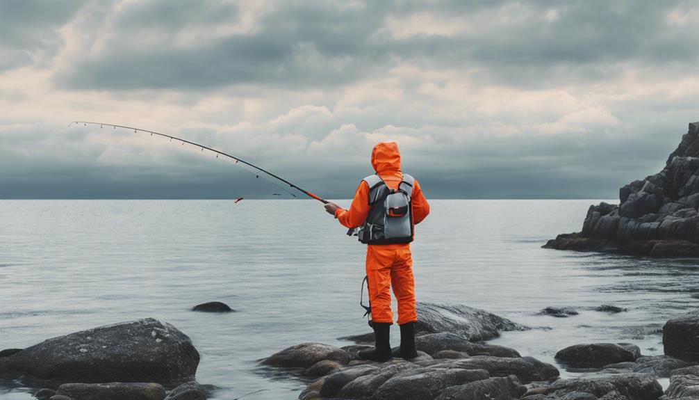 shore fishing safety practices