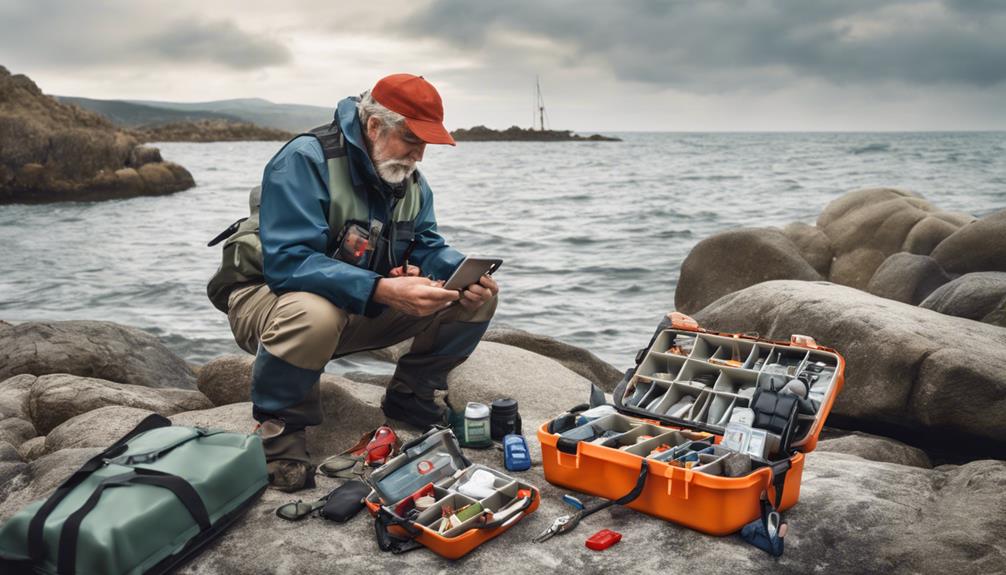 shore fishing safety tips