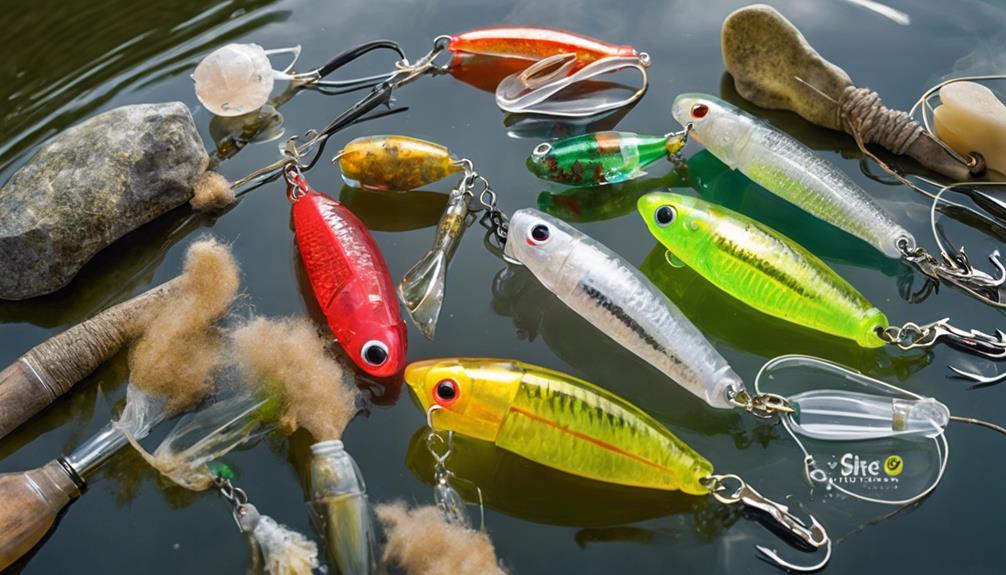 choosing bait for clear lakes