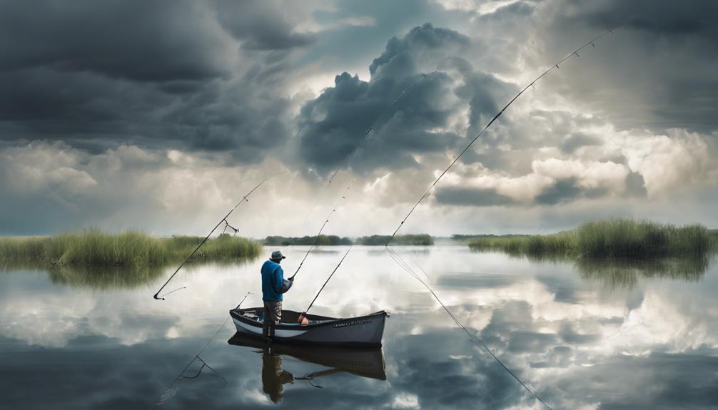 cloud cover fishing success