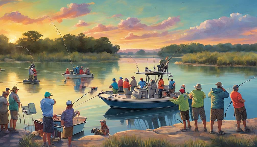 Exploring Texas Lake Fishing Tournaments