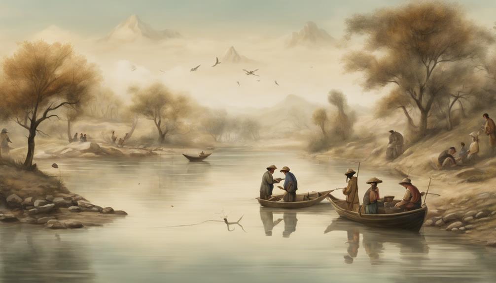 Why Did Historic Art Often Feature Fishing and Angling?