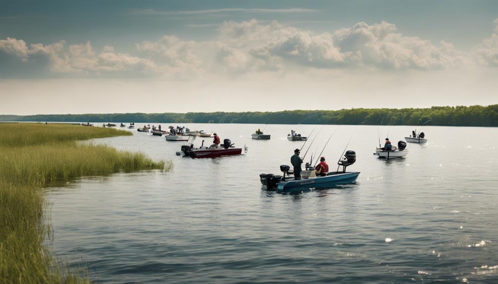 Competitive Angling: Great Lakes Fishing Tournaments