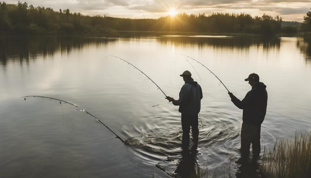 impact of sunlight on fishing