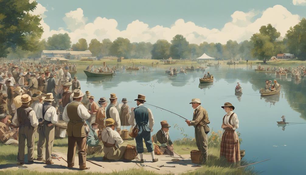 origin of fishing contests