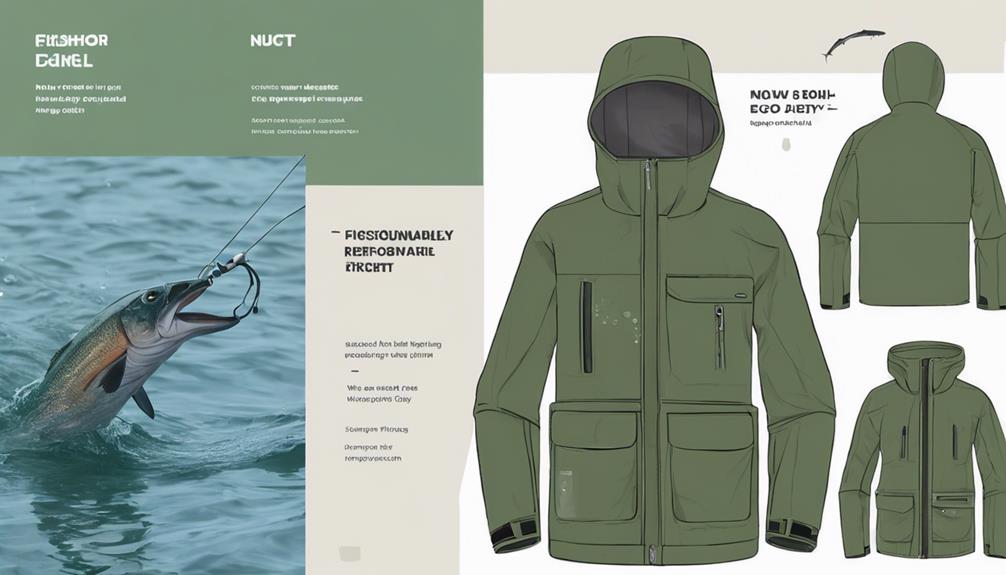 sustainable fishing jacket material