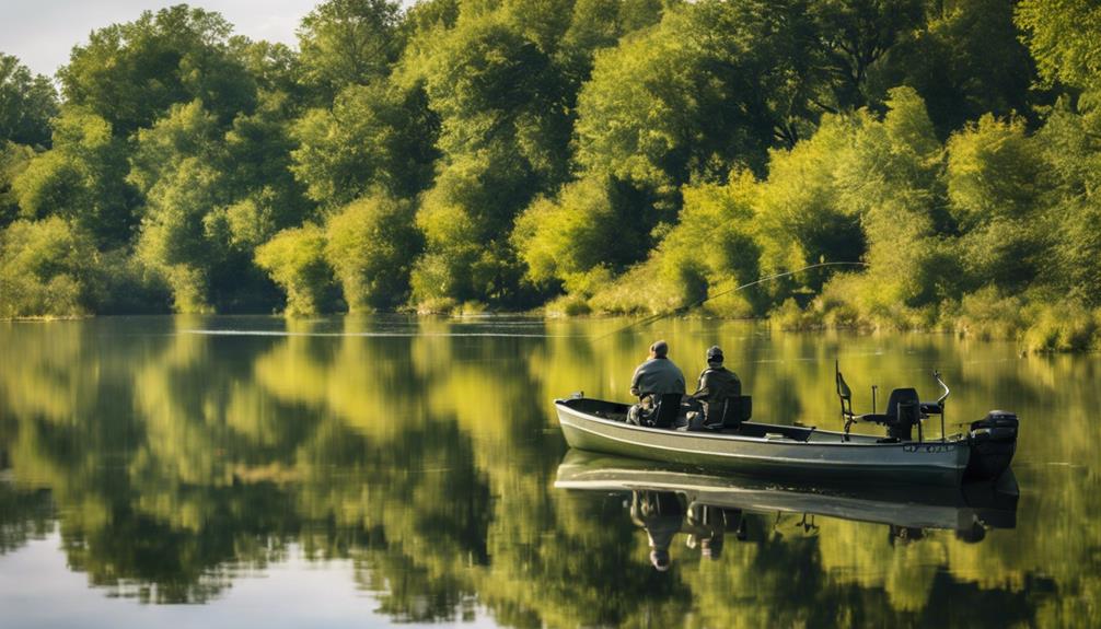 tranquil spot for fishing